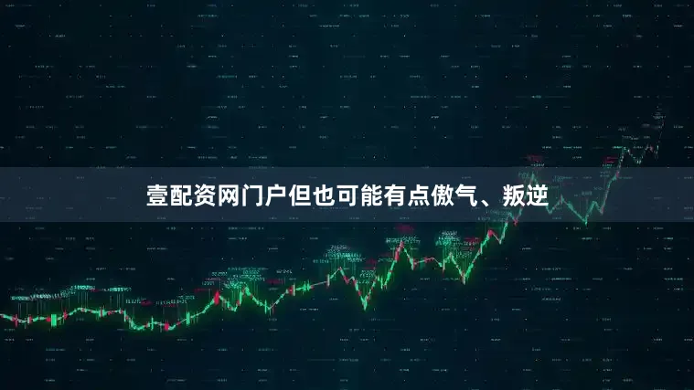 壹配资网门户但也可能有点傲气、叛逆
