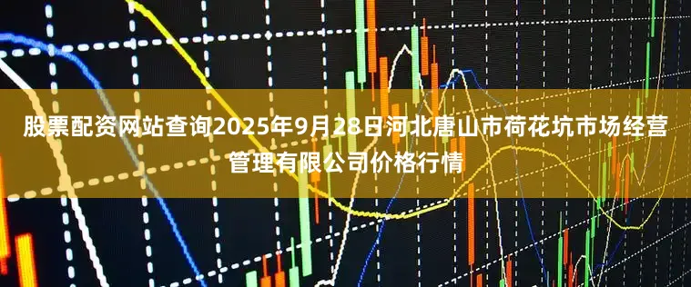 股票配资网站查询2025年9月28日河北唐山市荷花坑市场经营管理有限公司价格行情